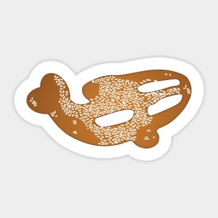 Shamu Pretzel Sticker